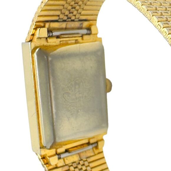 Longines Women's Wristwatch Manual Wind Analog Rectangular Dial Gold - Picture 7 of 16